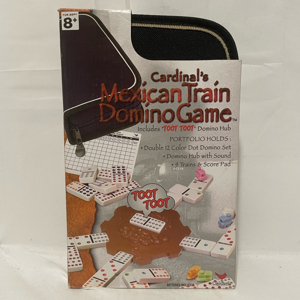 NEW! Cardinal’s Mexican Train Dominoes